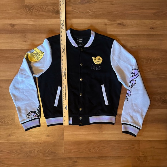 Disney Black Sea Witch Ursula Varsity Jacket - Picture 4 of 11
